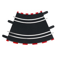 GO/GO+/D143 - 61611 1/45 fokos kanyar pályaelem (4 db)