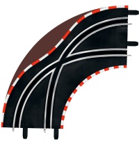 GO/GO+/D143 - 61655 Sínváltó kanyar pályaelem 90 fokos (2db)