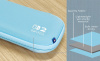 SWITCH 2 HORI Slim Tough Pouch Light Blue