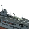  1/700 British HMS Ark Royal csatahajó modell