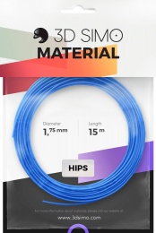 3Dsimo Filament HIPS - kék, rózsaszín, sárga 15m