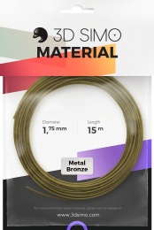 3Dsimo Filament METAL - arany 15m