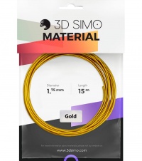 3Dsimo Filament REAL GOLD - arany 15m