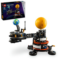 LEGO Technic 42179 Föld bolygó és a Hold pályára állítva