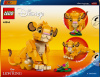 LEGO Disney 43243 Szimba, az oroszlánkölyök Az oroszlánkirályból