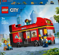 LEGO CITY 60407 Piros emeletes busz