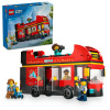 LEGO CITY 60407 Piros emeletes busz