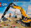 LEGO CITY 60420 Sárga kotrógép