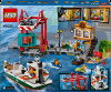 LEGO CITY 60422 Kikötő teherhajóval