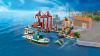 LEGO CITY 60422 Kikötő teherhajóval