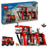 LEGO CITY 60414 Tűzoltóállomás autóval