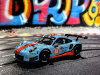 Carrera Autó D132 - 32019 Porsche 911 RSR Gulf