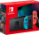 Nintendo Switch console with neon blue&red Joy-Con