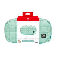 SWITCH 2 HORI Puff Pouch (Cozy Green)